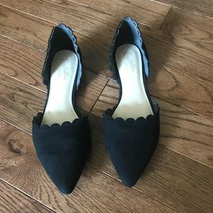 Seychelles Black flats, size 7